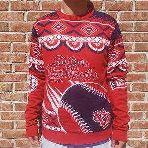 St. Louis Cardinals Christmas Sweater L